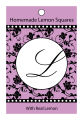 Floral Pearls Large Rectangle Food & Craft Hang Tag